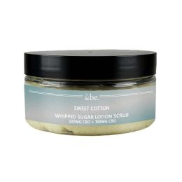 CBD Sugar Lotion Scrubs (Scent: Sweet Cotton)