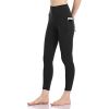 Women's High Waisted Yoga Pants 7/8 Length Leggings with Pockets