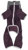 Pet Life Active 'Embarker' Heathered Performance 4-Way Stretch Two-Toned Full Body Warm Up