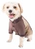 Pet Life Active 'Barko Pawlo' Relax-Stretch Wick-Proof Performance Dog Polo T-Shirt