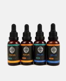 Made by Hemp THC Free Tinctures (Flavor: Focus, Strength: 500mg)