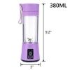 Portable Handheld USB Electric Juice Blender 6 Blades Deluxe Version by Blendrell  Perfect portable tool