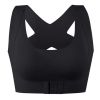 Women Bra Posture Corrector Bralette Front Closure Bras Fitness Vest Push Up Bra Female Brassiere Underwear Cross Back Tank Tops