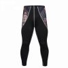 Men Workout Pants Quick-Dry Soft Baselayer Tights Compression Workout Pants