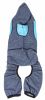 Pet Life Active 'Fur-Breeze' Heathered Performance 4-Way Stretch Two-Toned Full Bodied Hoodie