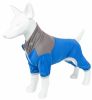 Pet Life Active 'Embarker' Heathered Performance 4-Way Stretch Two-Toned Full Body Warm Up