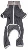 Pet Life Active 'Embarker' Heathered Performance 4-Way Stretch Two-Toned Full Body Warm Up