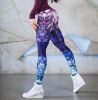 Women's Printed Leggings Full-Length Regular Size Yoga Workout Leggings Pants