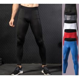 Men's Compression Pants - Workout Leggings for Gym, Basketball, Cycling (Color: Black, size: XL)